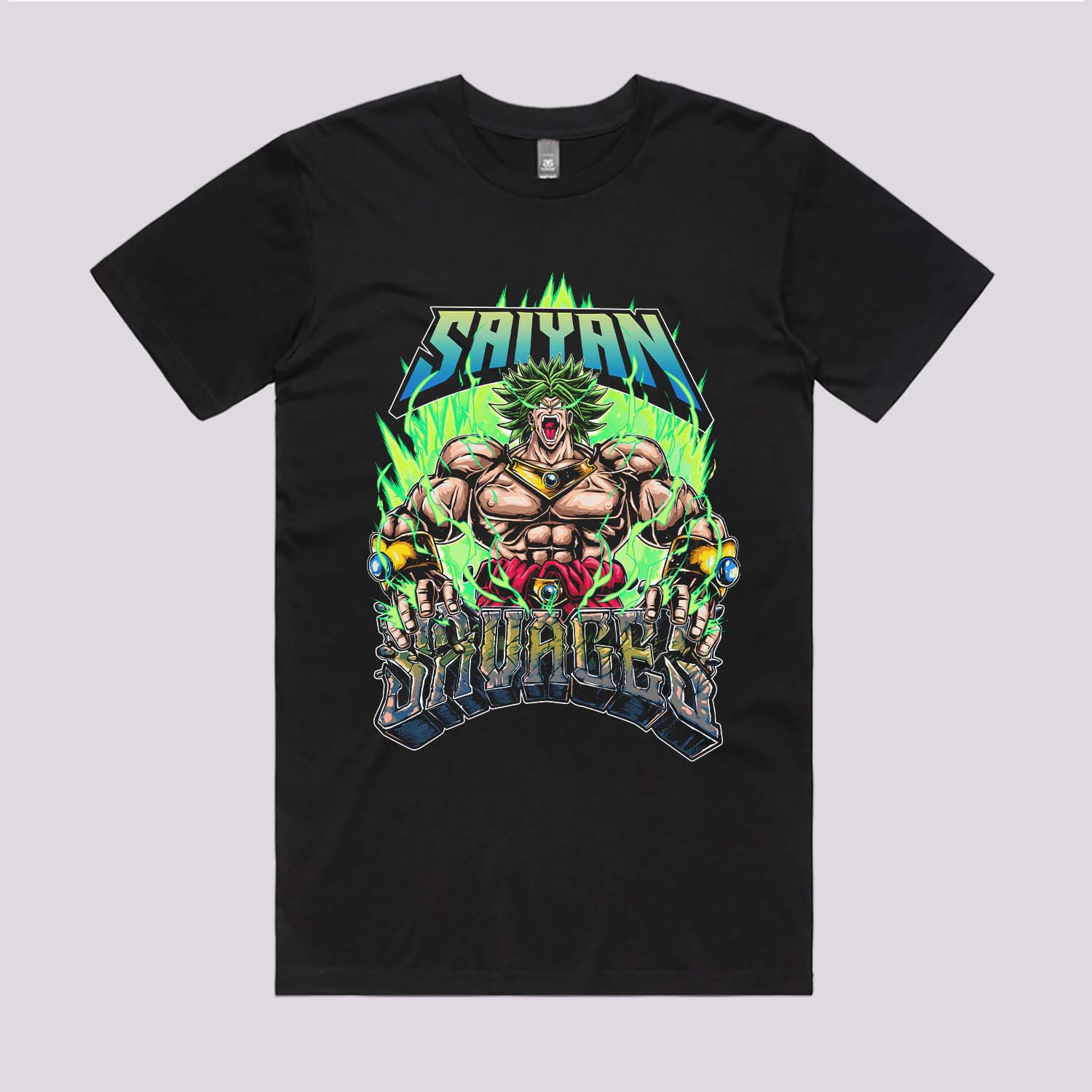 Saiyan Savages T-Shirt Hoodie, Sweatshirt | CiraTrend.com (Image 2)