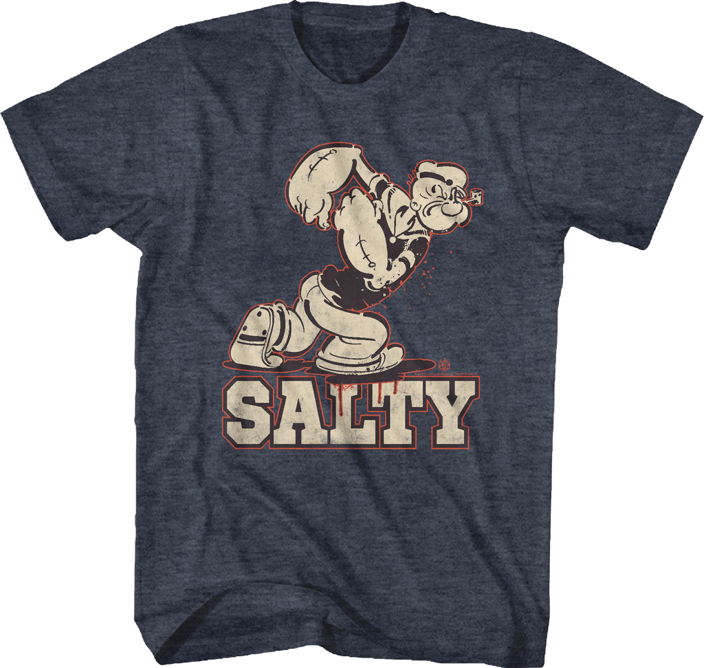 Salty Popeye T-Shirt Hoodie, Sweatshirt | CiraTrend.com (Image 1)