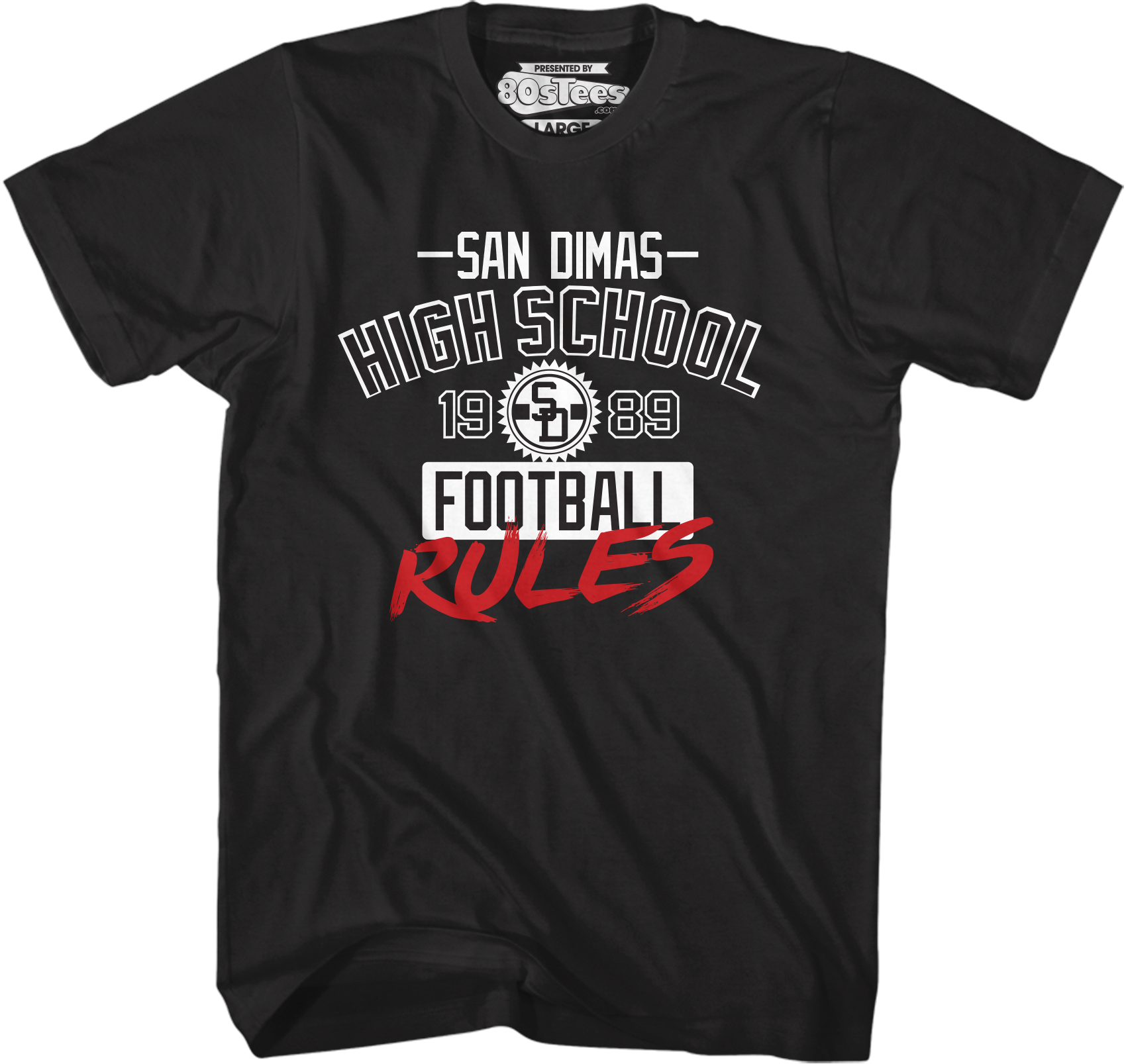 San Dimas High School Football Rules Bill and Ted's Excellent Adventure T-Shirt Hoodie, Sweatshirt | CiraTrend.com (Image 1)
