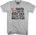 Santa Has Right Idea T-Shirts, Hoodie, Sweatshirt