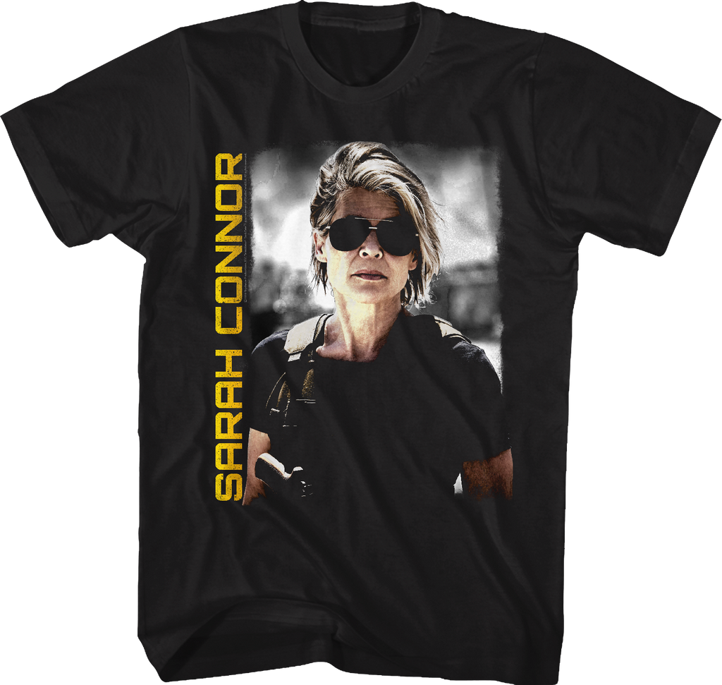 Sarah Connor Terminator Dark Fate T-Shirt Hoodie, Sweatshirt | CiraTrend.com (Image 1)