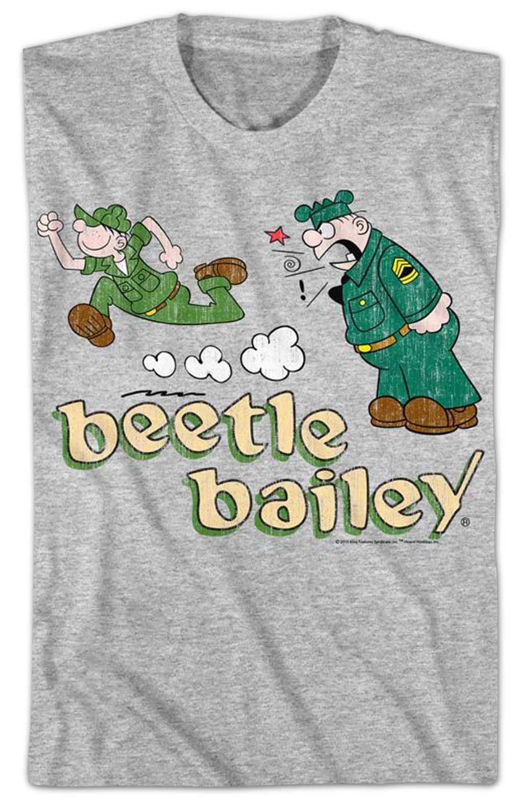Sarge Snorkel and Beetle Bailey T-Shirt Hoodie, Sweatshirt | CiraTrend.com (Image 2)