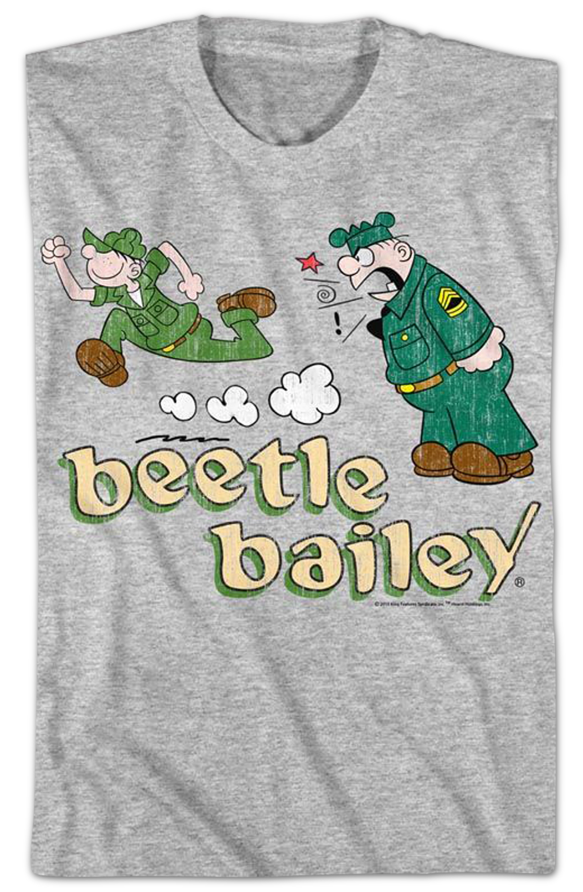Sarge Snorkel and Beetle Bailey T-Shirt Hoodie, Sweatshirt | CiraTrend.com (Image 2)
