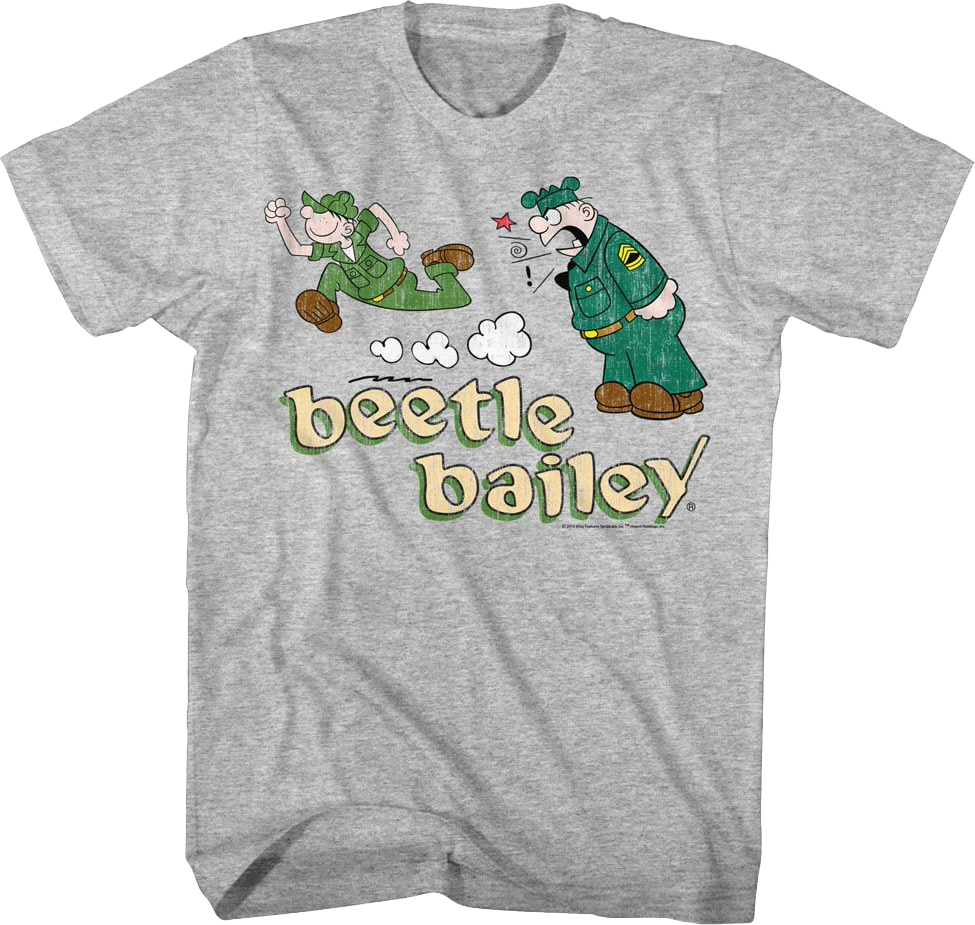 Sarge Snorkel and Beetle Bailey T-Shirt Hoodie, Sweatshirt | CiraTrend.com (Image 1)