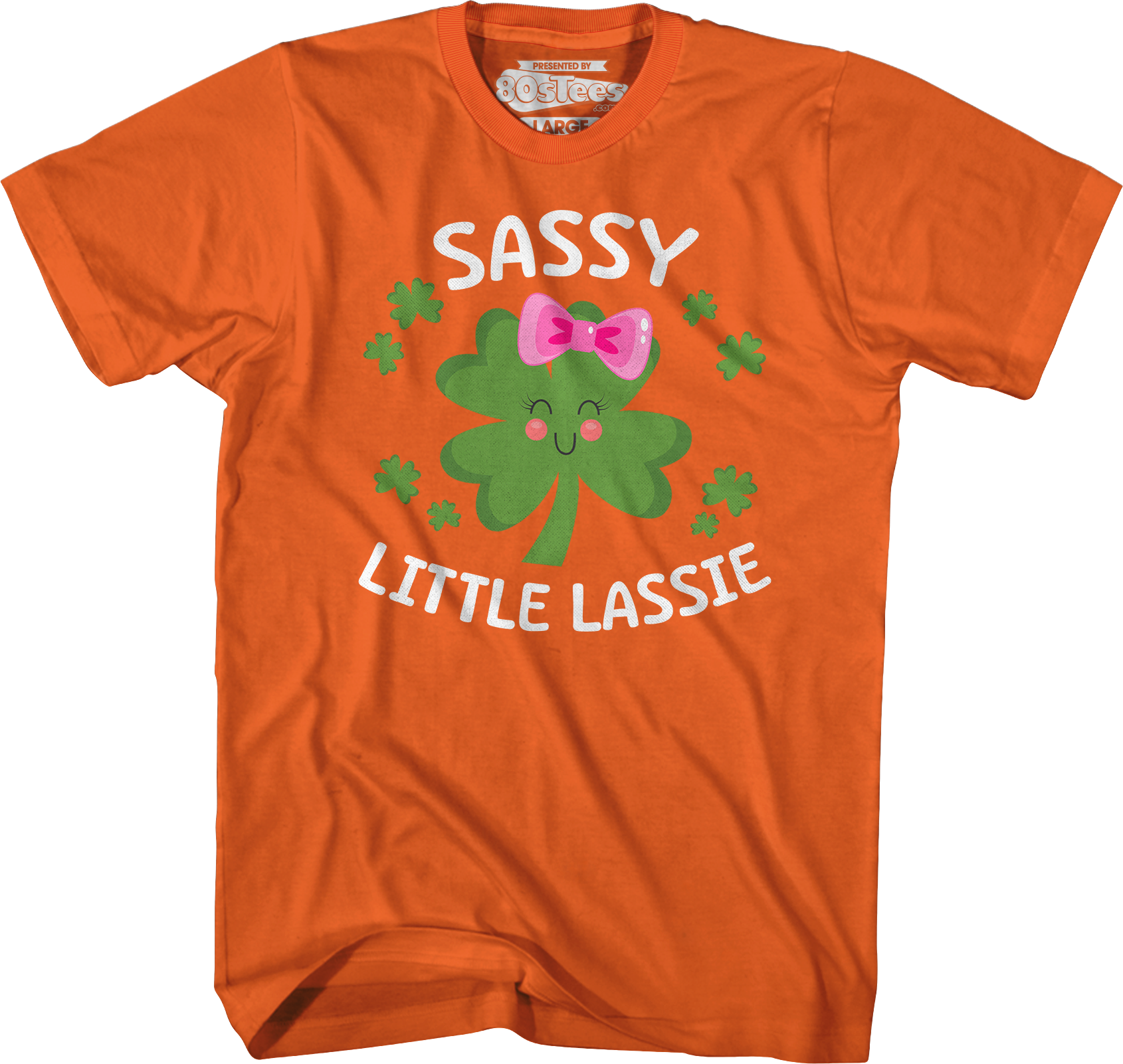 Sassy Little Lassie St. Patrick's Day T-Shirt Hoodie, Sweatshirt | CiraTrend.com (Image 3)