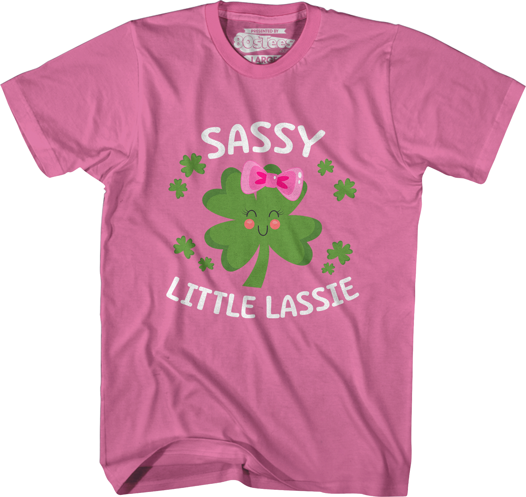 Sassy Little Lassie St. Patrick's Day T-Shirt Hoodie, Sweatshirt | CiraTrend.com (Image 4)