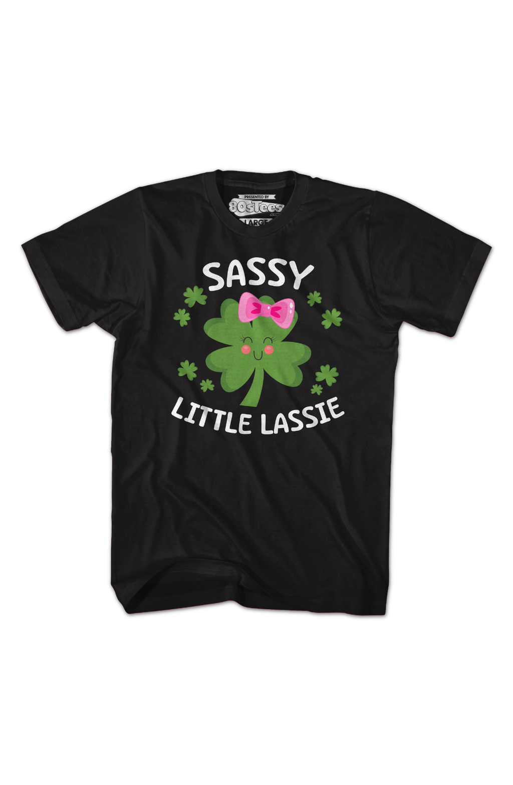 Sassy Little Lassie St. Patrick's Day T-Shirt Hoodie, Sweatshirt | CiraTrend.com (Image 2)