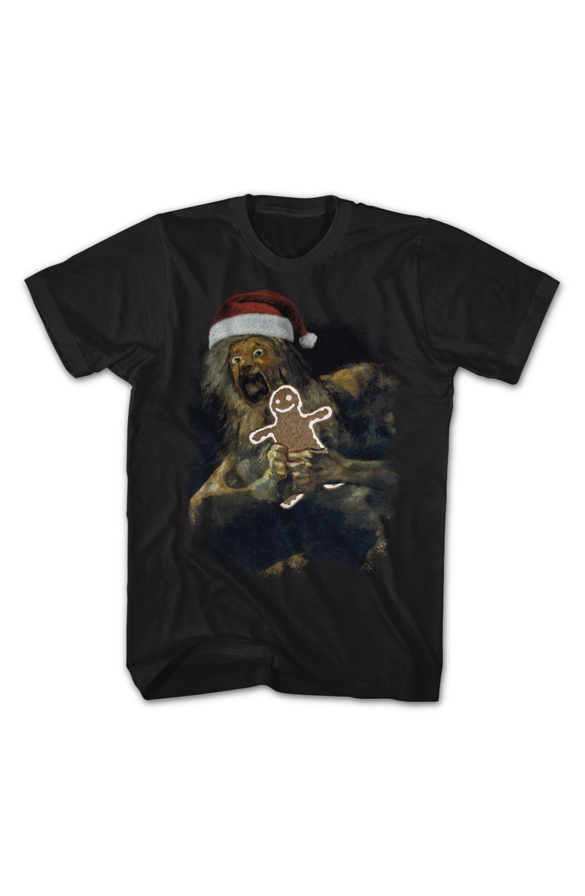 Saturn Devouring His Gingerbread Man Art Gallery T-Shirt Hoodie, Sweatshirt | CiraTrend.com (Image 2)