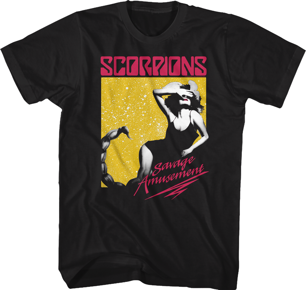 Savage Amusement Album Cover Scorpions T-Shirt Hoodie, Sweatshirt | CiraTrend.com (Image 1)
