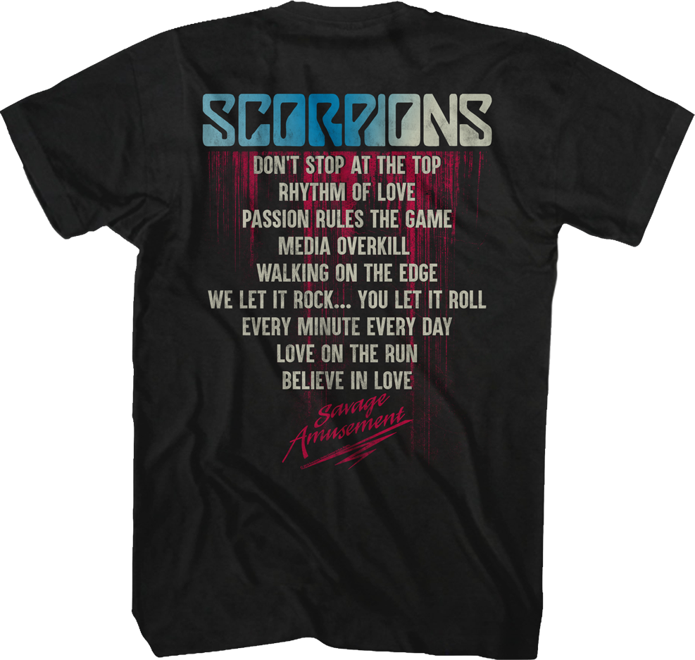 Savage Amusement Scorpions T-Shirt Style001 Hoodie, Sweatshirt | CiraTrend.com (Image 3)