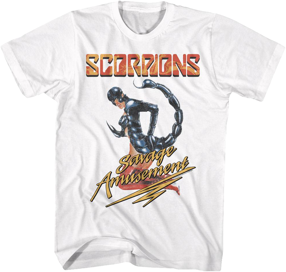 Savage Amusement Scorpions T-Shirt Hoodie, Sweatshirt | CiraTrend.com (Image 1)