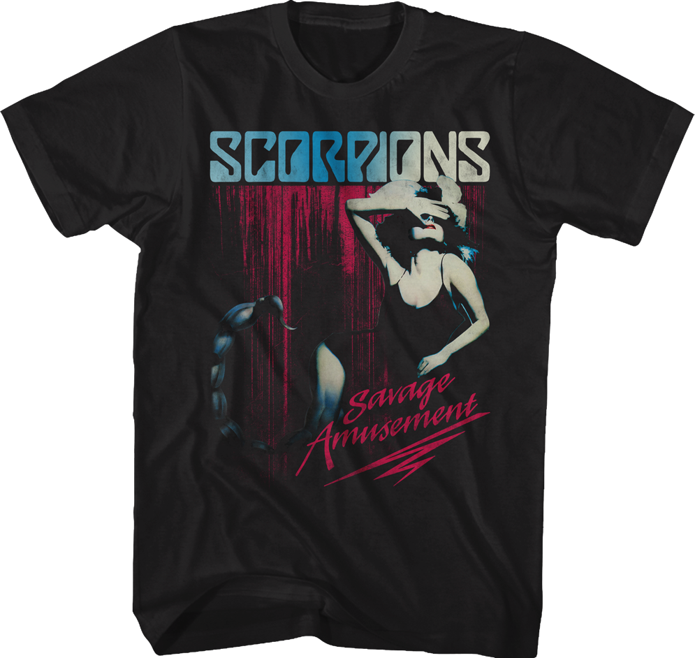 Savage Amusement Scorpions T-Shirt Style001 Hoodie, Sweatshirt | CiraTrend.com (Image 1)