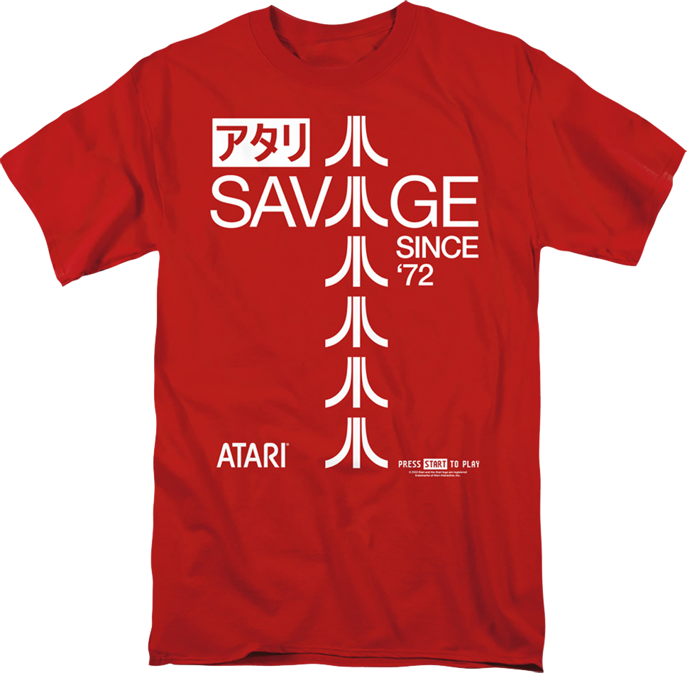 Savage Since '72 Atari T-Shirt Hoodie, Sweatshirt | CiraTrend.com (Image 1)