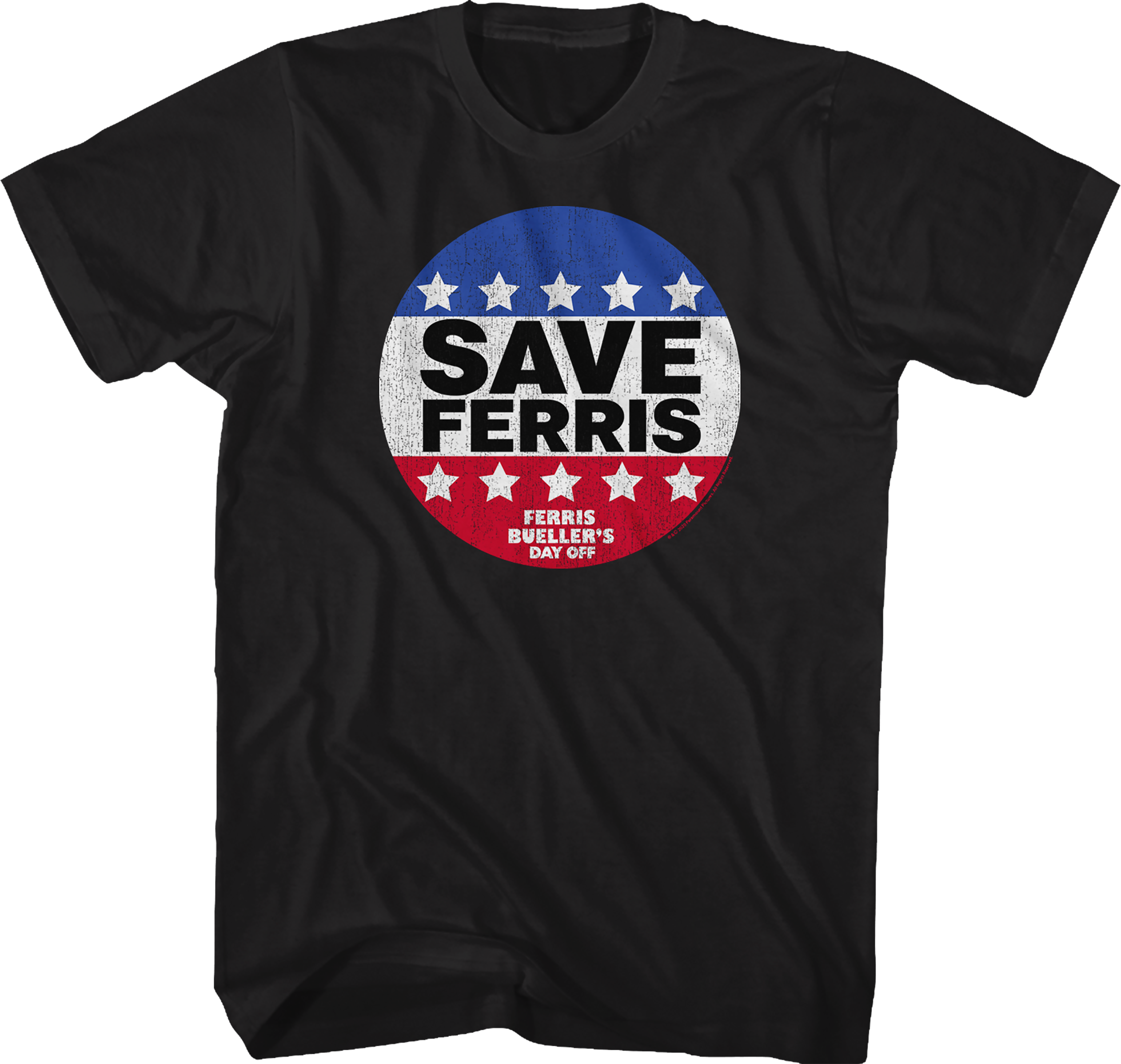 Save Ferris Campaign Button Ferris Bueller's Day Off T-Shirt Hoodie, Sweatshirt | CiraTrend.com (Image 1)