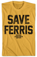 Save Ferris Vintage Design Ferris Bueller's Day Off T-Shirt Hoodie, Sweatshirt | CiraTrend.com