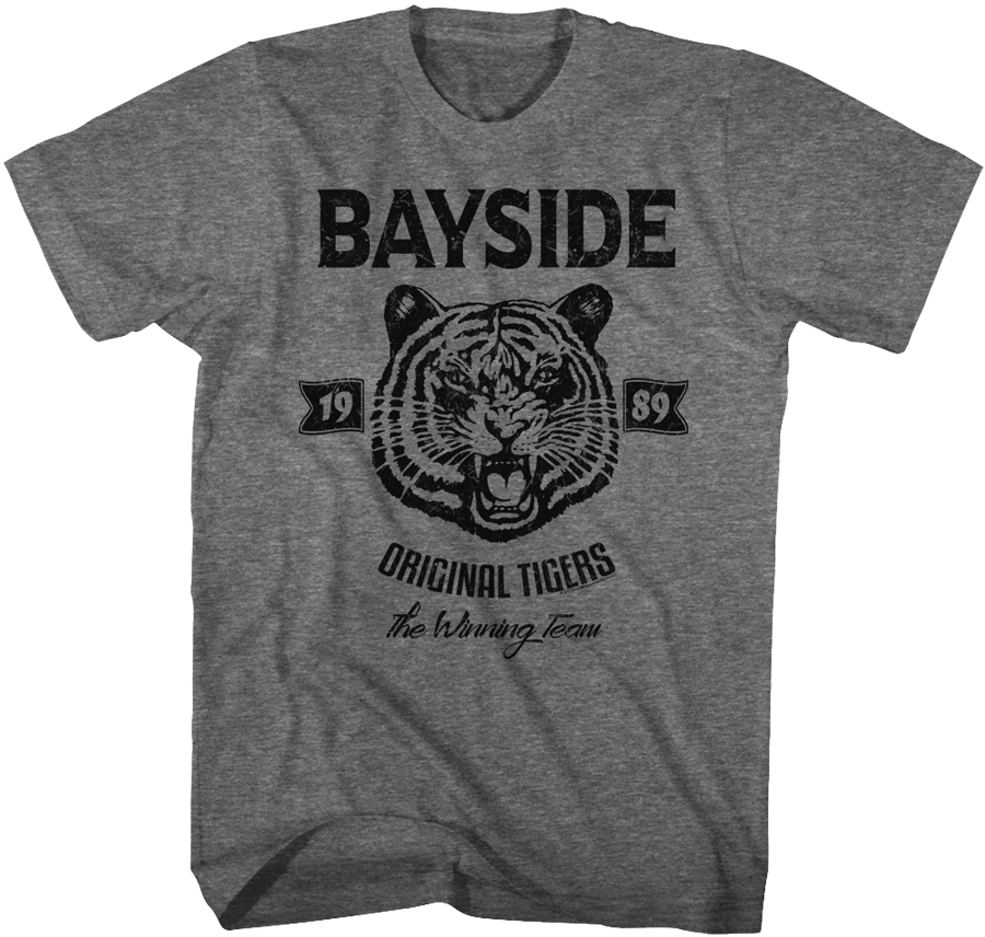 Saved By The Bell 1989 Tiger Face T-Shirt Hoodie, Sweatshirt | CiraTrend.com