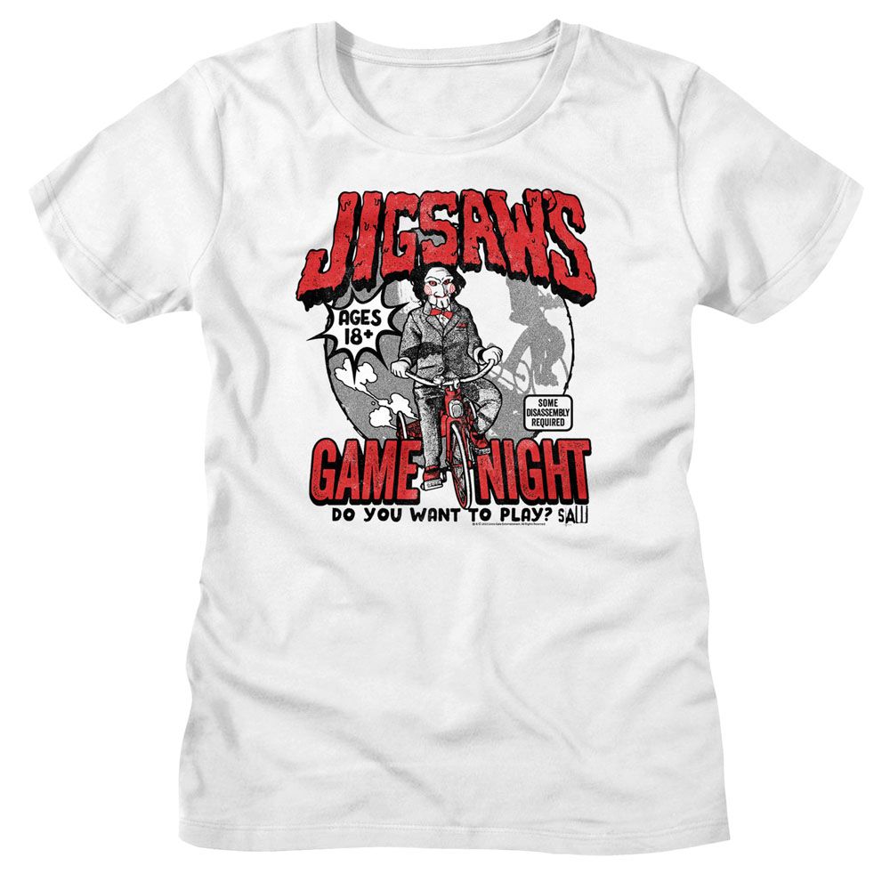 Saw - Game Night Womens T-Shirt Hoodie, Sweatshirt | CiraTrend.com