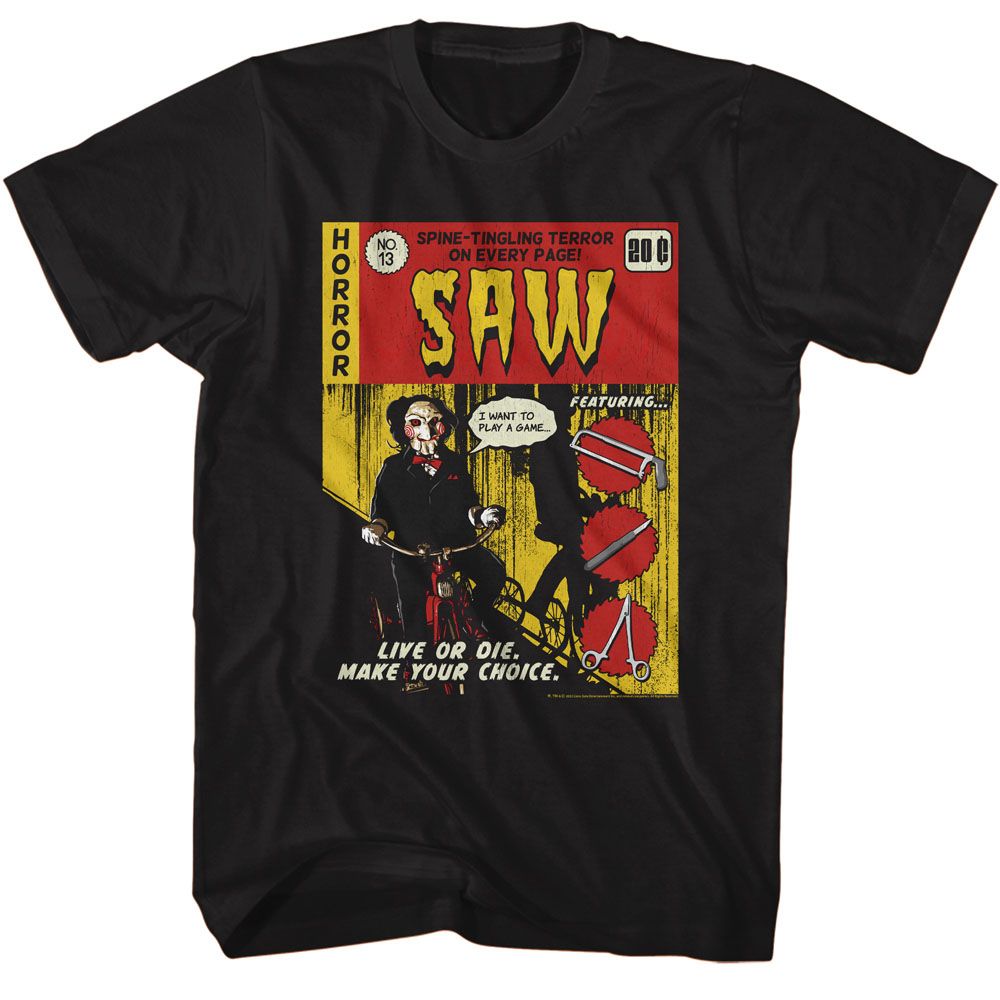 Saw - Jig Comic Book Boyfriend Tee Hoodie, Sweatshirt | CiraTrend.com