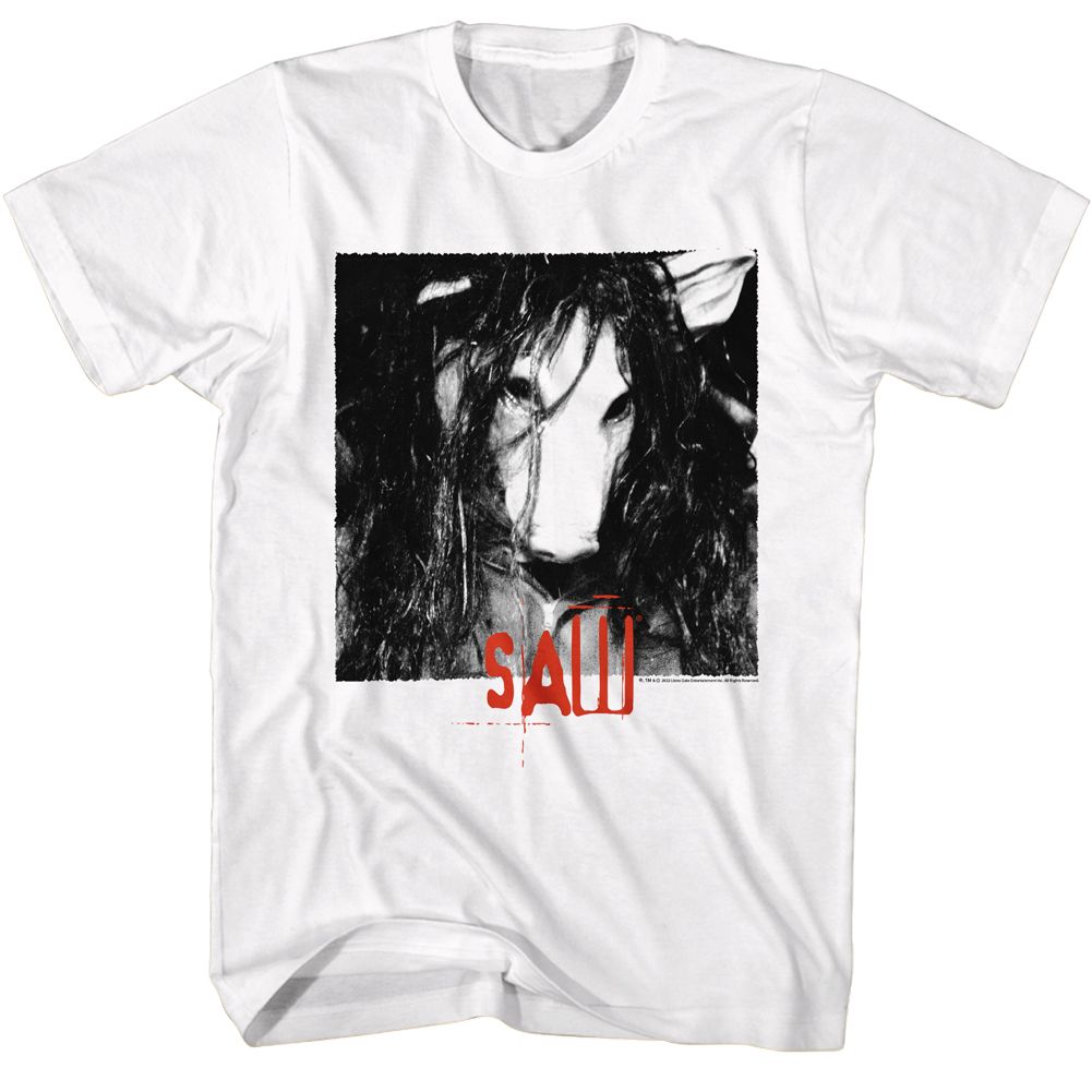 SAW - Pig Mask Boyfriend Tee Hoodie, Sweatshirt | CiraTrend.com