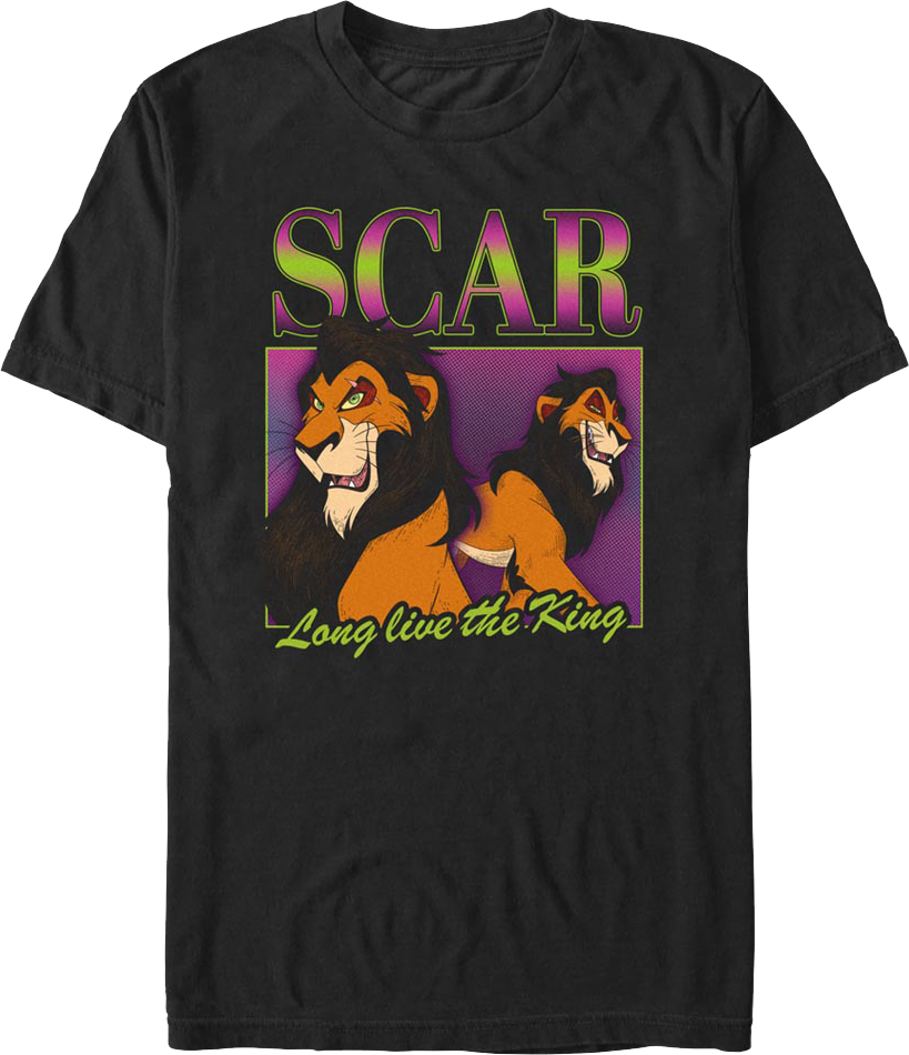 Scar Long Live The King Lion King T-Shirt Hoodie, Sweatshirt | CiraTrend.com (Image 1)