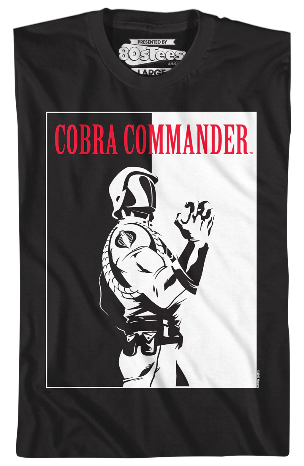Scarface Cobra Commander Shirt Hoodie, Sweatshirt | CiraTrend.com (Image 2)