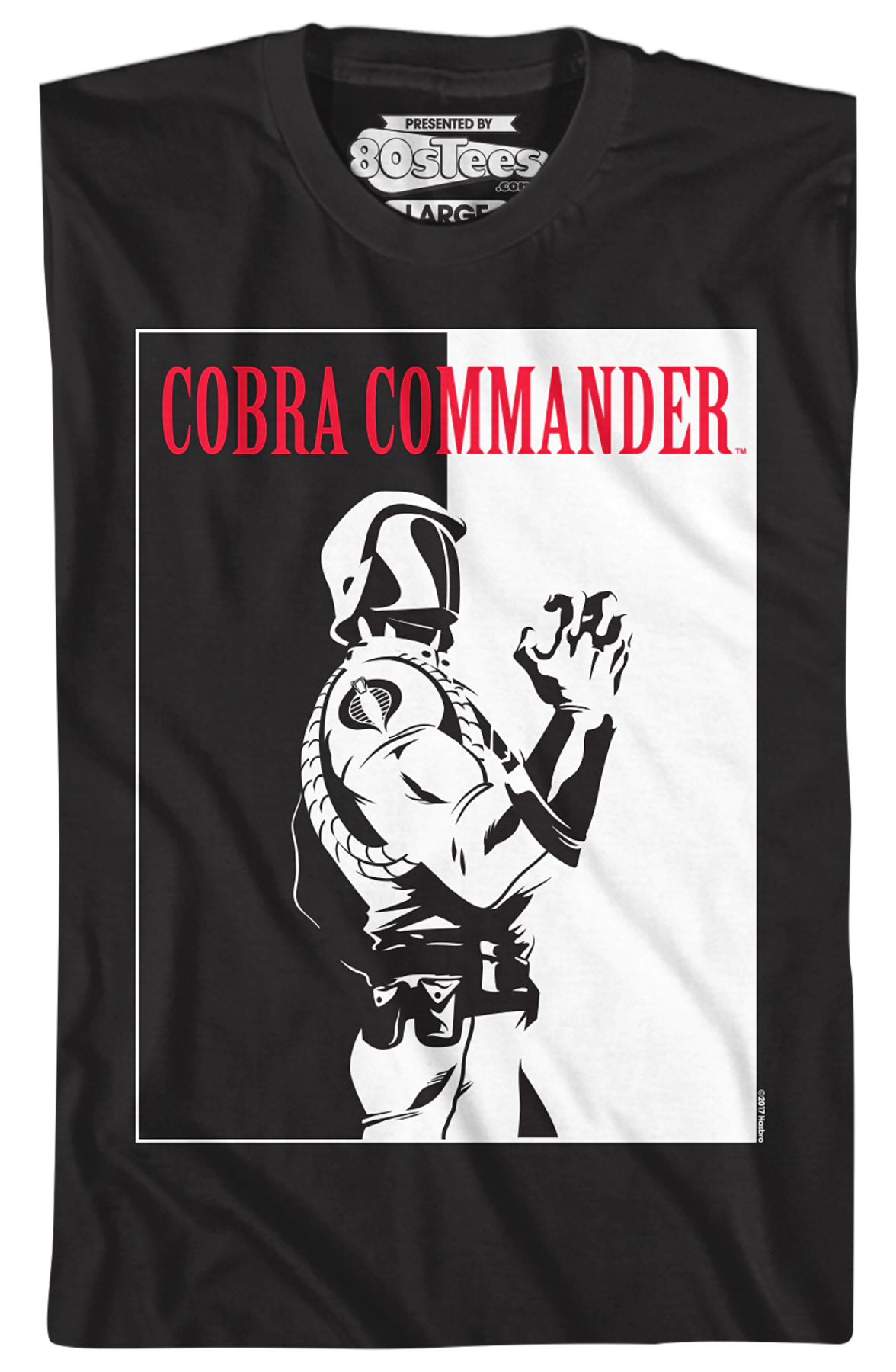 Scarface Cobra Commander Shirt Hoodie, Sweatshirt | CiraTrend.com (Image 2)