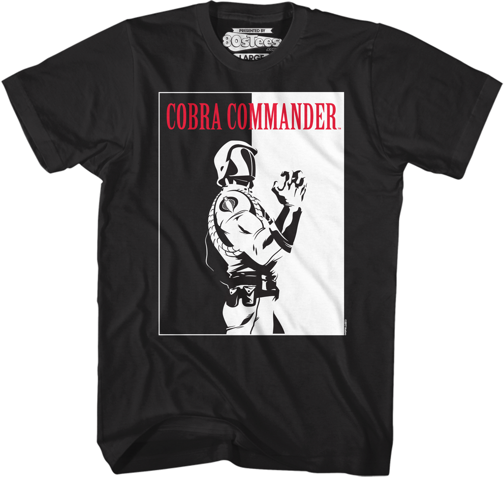 Scarface Cobra Commander Shirt Hoodie, Sweatshirt | CiraTrend.com (Image 1)