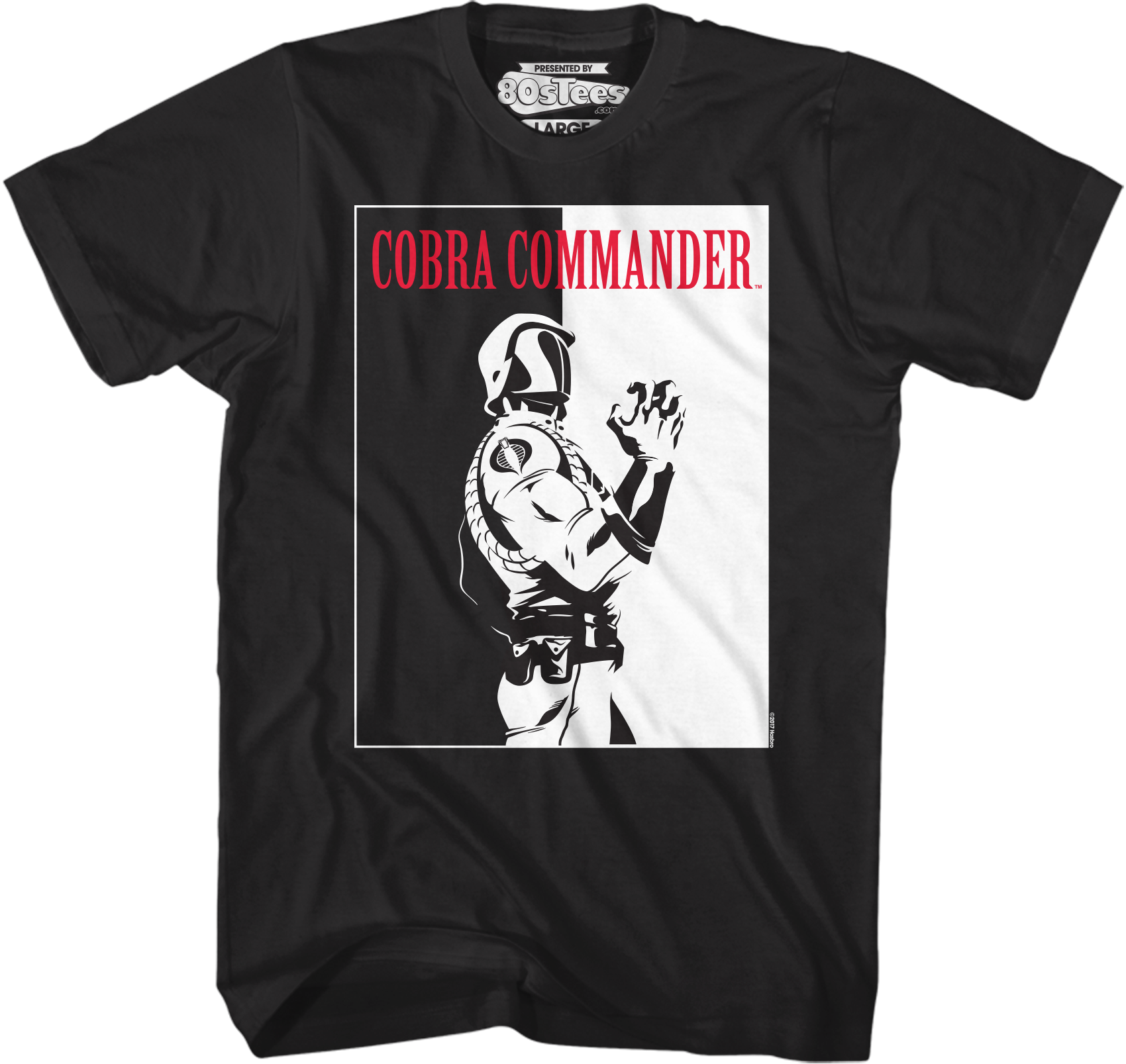 Scarface Cobra Commander Shirt Hoodie, Sweatshirt | CiraTrend.com (Image 1)