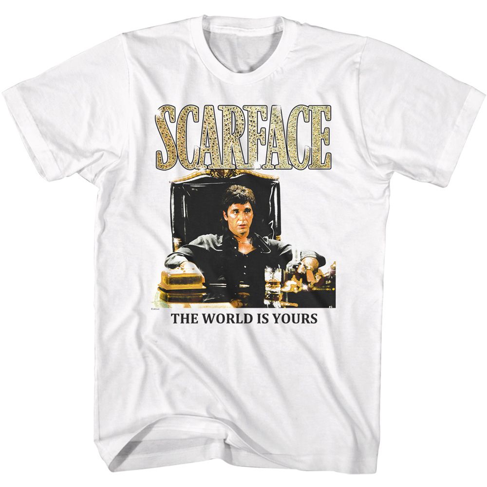 Scarface - Desk Sit Boyfriend Tee Hoodie, Sweatshirt | CiraTrend.com