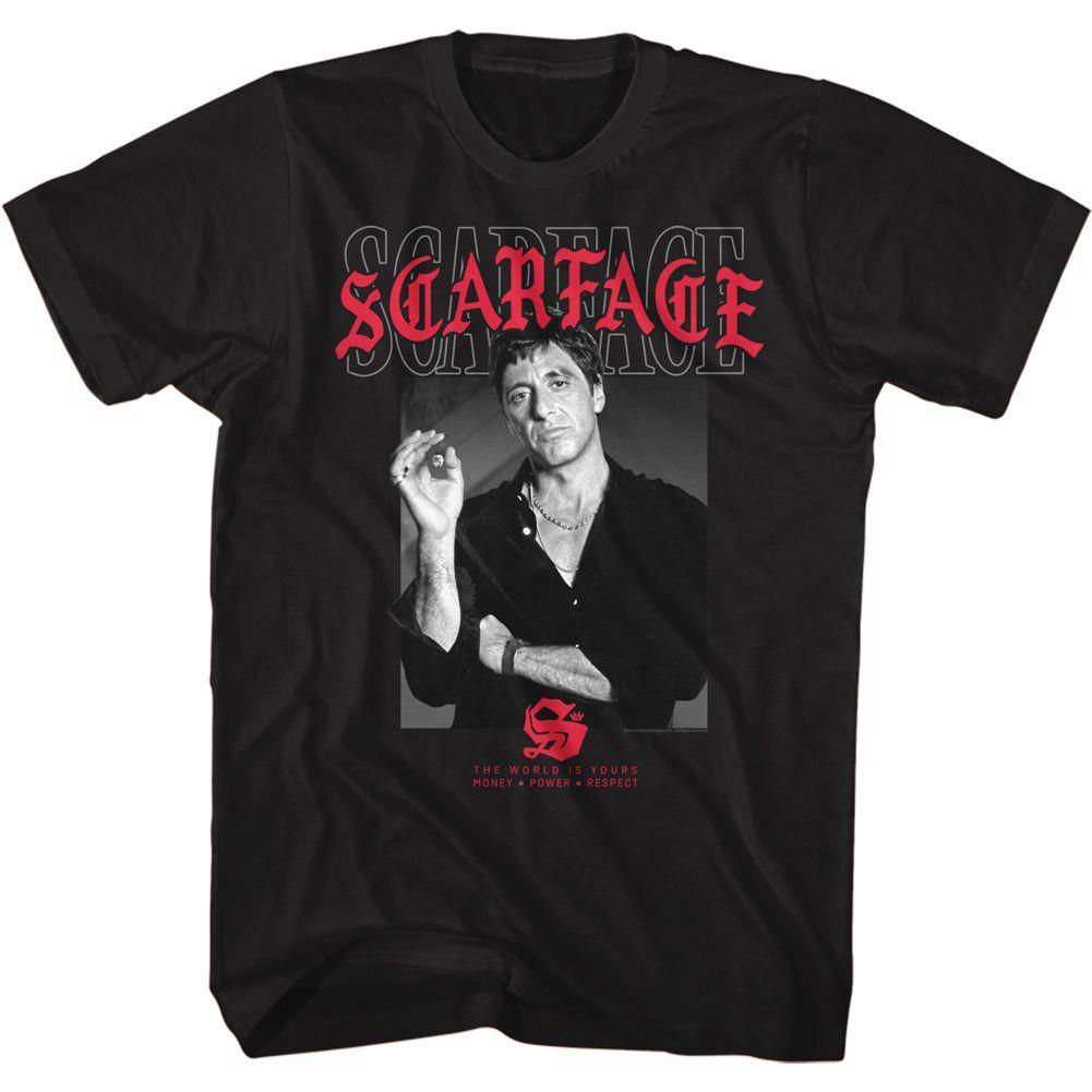 Scarface Text Layering 2 Boyfriend Tee Hoodie, Sweatshirt | CiraTrend.com