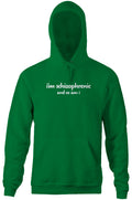 I'm Schizophrenic (And So Am I) Hoodie T-Shirts, Sweatshirt | CiraTrend.com (Image 1)