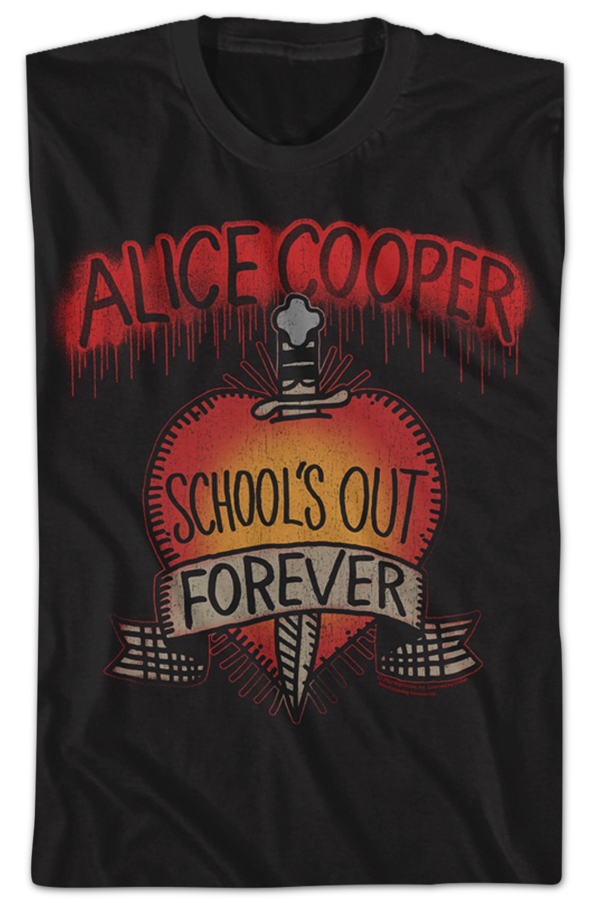 School's Out Forever Alice Cooper T-Shirt Hoodie, Sweatshirt | CiraTrend.com (Image 2)