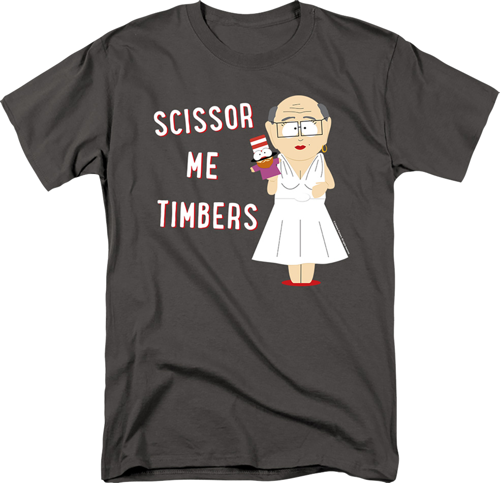 Scissor Me Timbers South Park T-Shirt Hoodie, Sweatshirt | CiraTrend.com (Image 1)