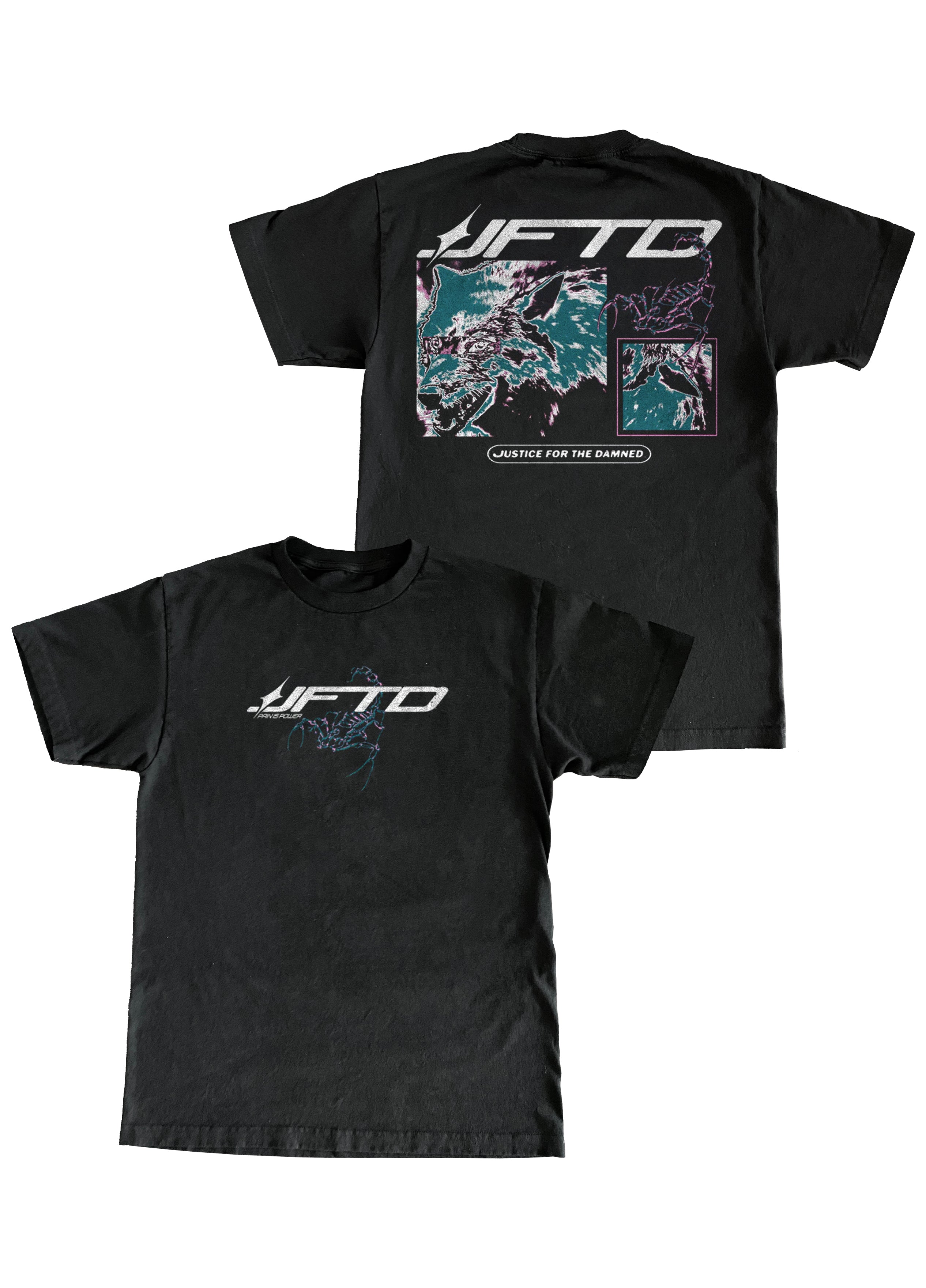 Justice For The Damned Scorpion T-Shirt