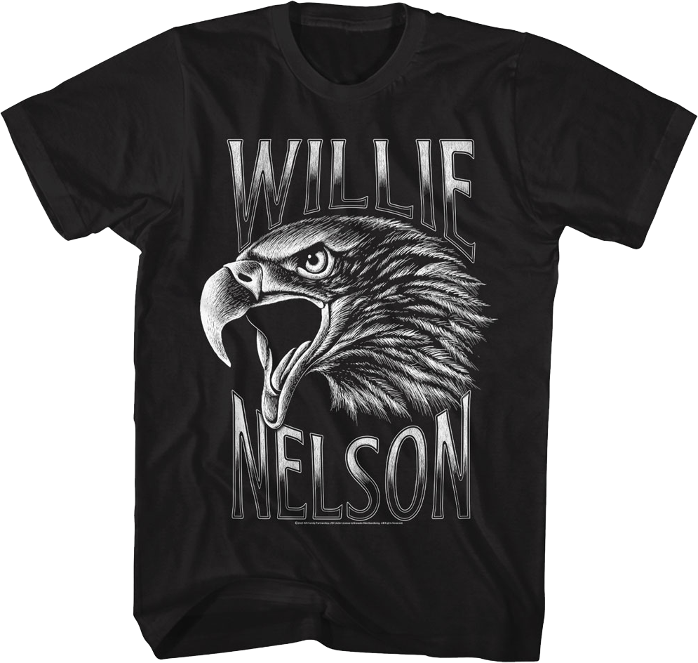 Screaming Eagle Willie Nelson T-Shirt Hoodie, Sweatshirt | CiraTrend.com (Image 1)
