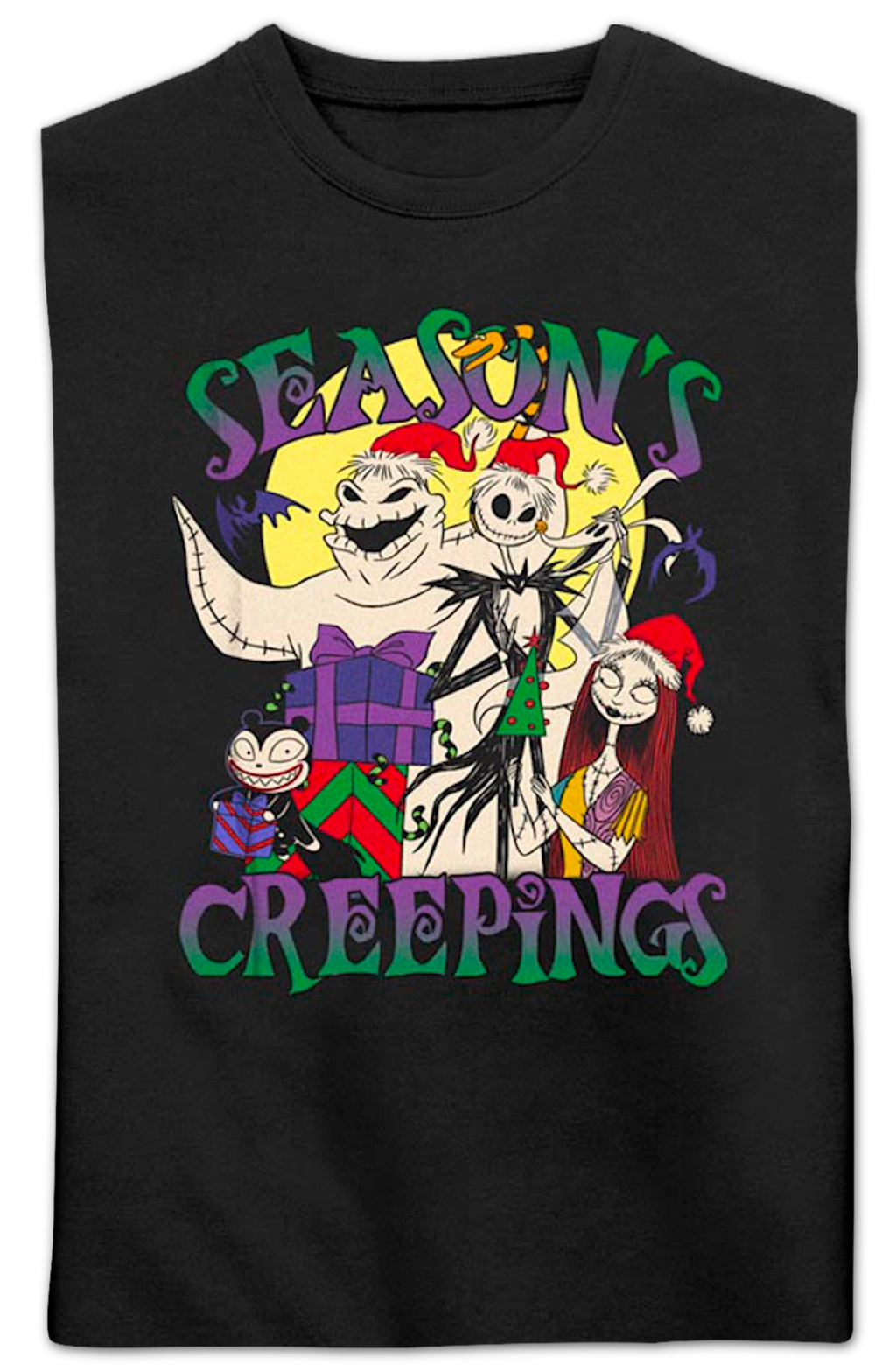 Seasons Creepings Nightmare Before Christmas Sweatshirt T-Shirts, Hoodie | CiraTrend.com (Image 2)