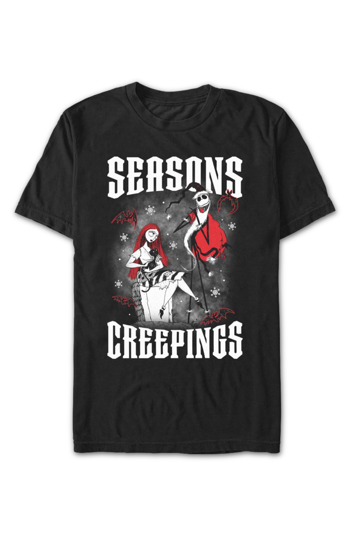 Seasons Creepings Nightmare Before Christmas T-Shirt Hoodie, Sweatshirt | CiraTrend.com (Image 2)