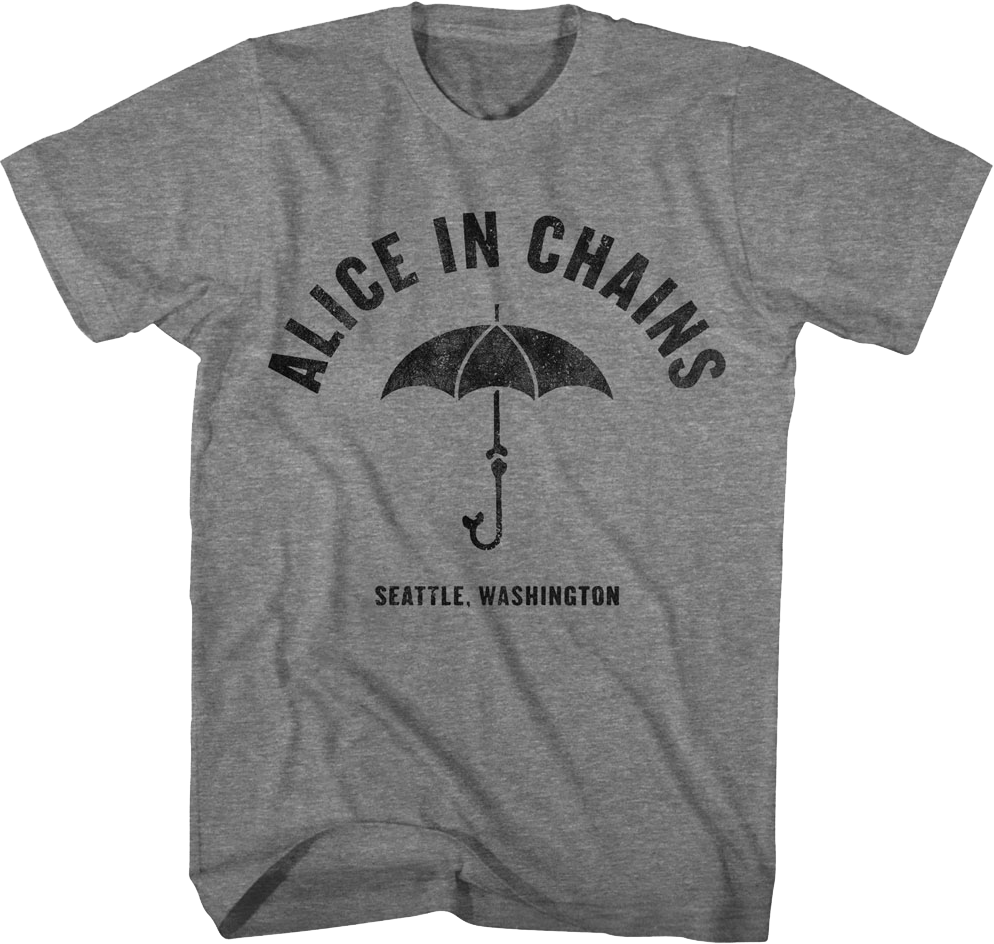 Seattle Umbrella Alice In Chains T-Shirt Hoodie, Sweatshirt | CiraTrend.com (Image 1)