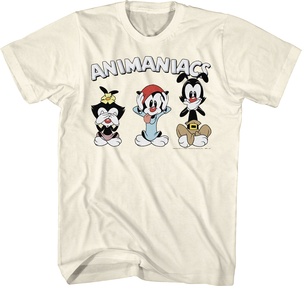 See No Evil Hear No Evil Speak No Evil Animaniacs T-Shirts, Hoodie, Sweatshirt