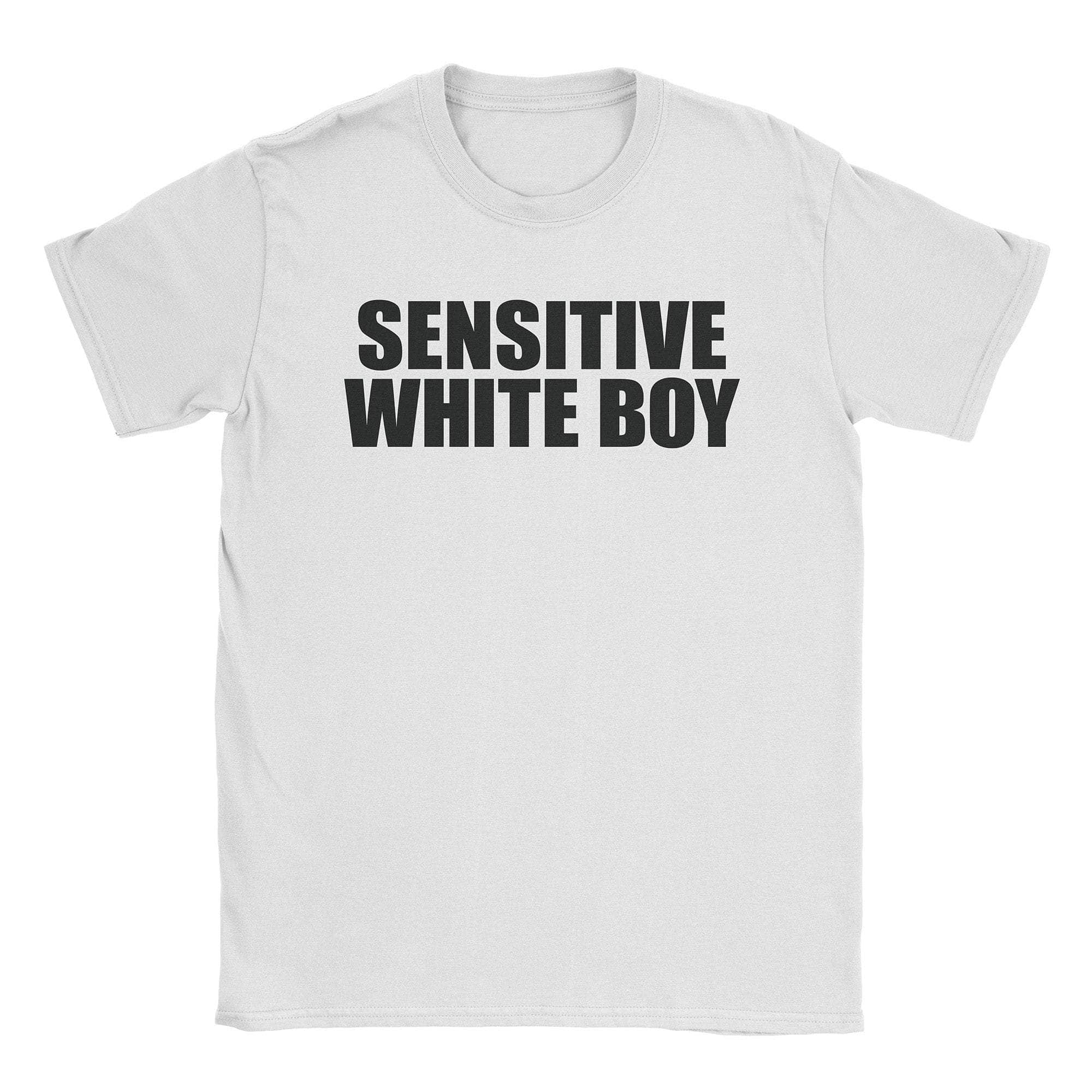 Sensitive White Boy T-Shirt Hoodie, Sweatshirt | CiraTrend.com (Image 1)