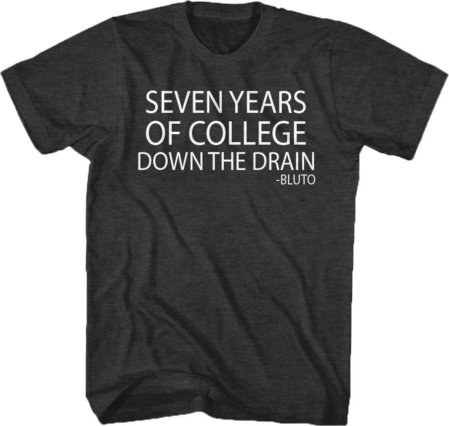 Seven Years of College Animal House T-Shirt Hoodie, Sweatshirt | CiraTrend.com (Image 1)