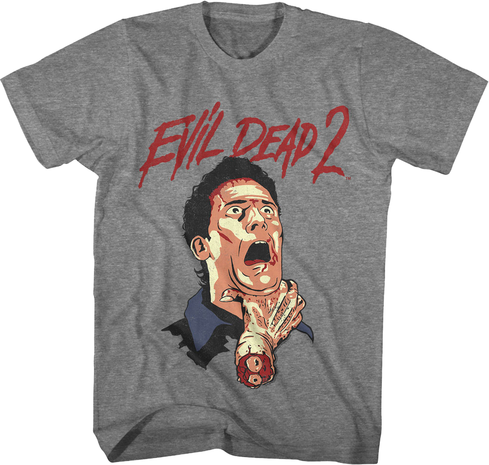 Severed Hand Stranglehold Evil Dead T-Shirt Hoodie, Sweatshirt | CiraTrend.com (Image 1)