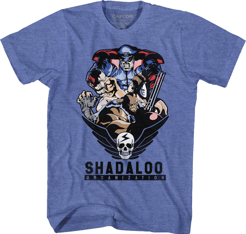 Shadaloo Organization Street Fighter T-Shirt Hoodie, Sweatshirt | CiraTrend.com (Image 1)