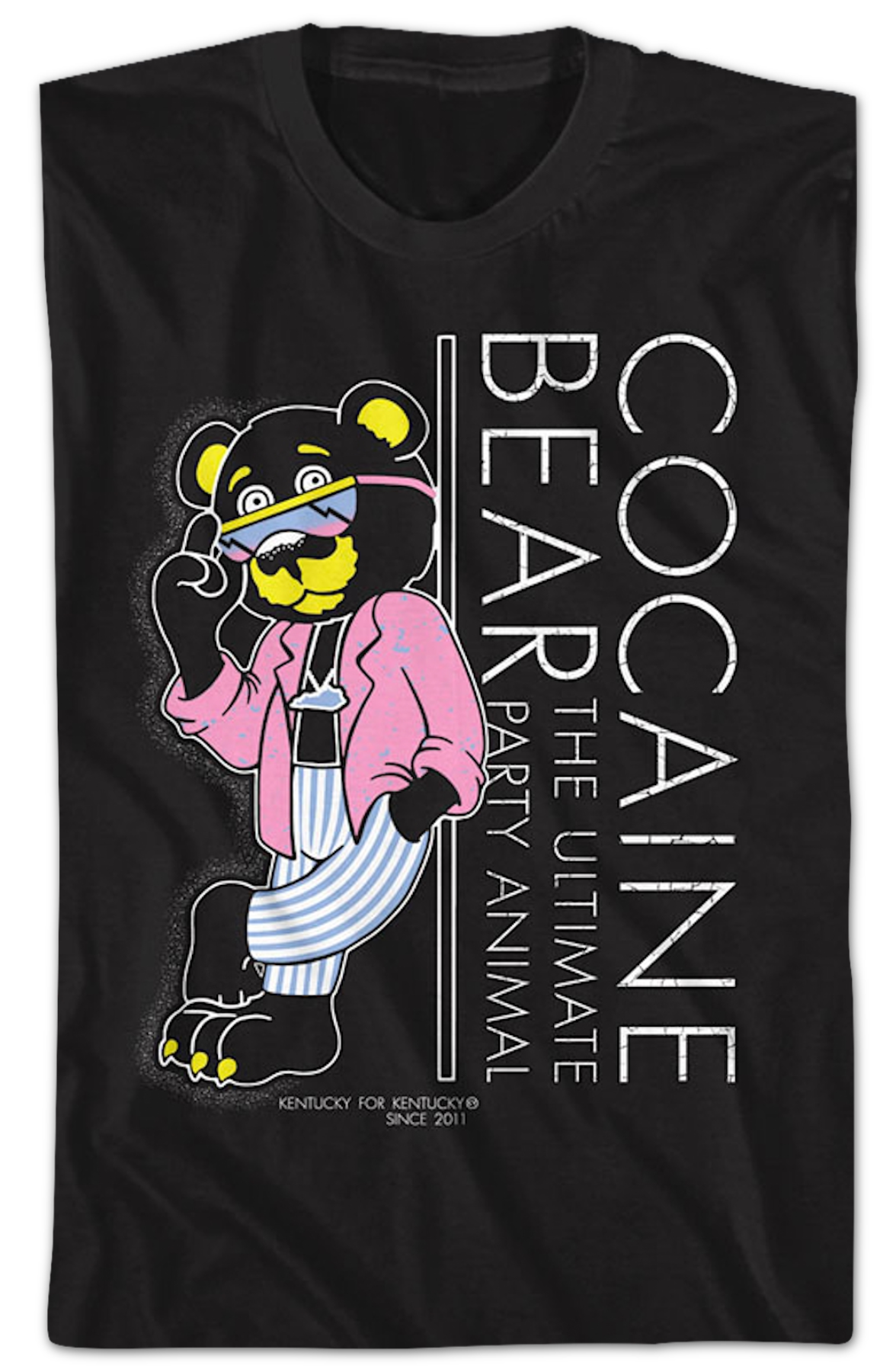 Shades Cocaine Bear T-Shirt Hoodie, Sweatshirt | CiraTrend.com (Image 2)