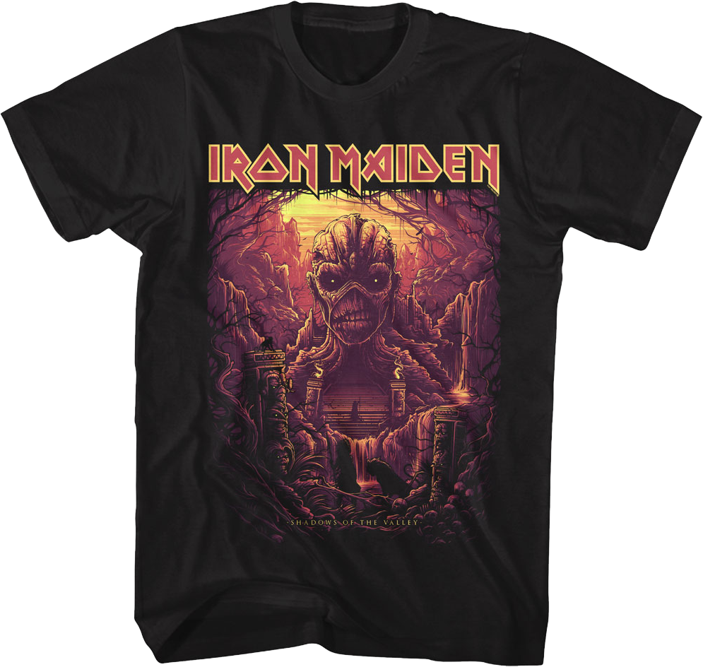 Shadows Of The Valley Iron Maiden T-Shirt Hoodie, Sweatshirt | CiraTrend.com (Image 1)