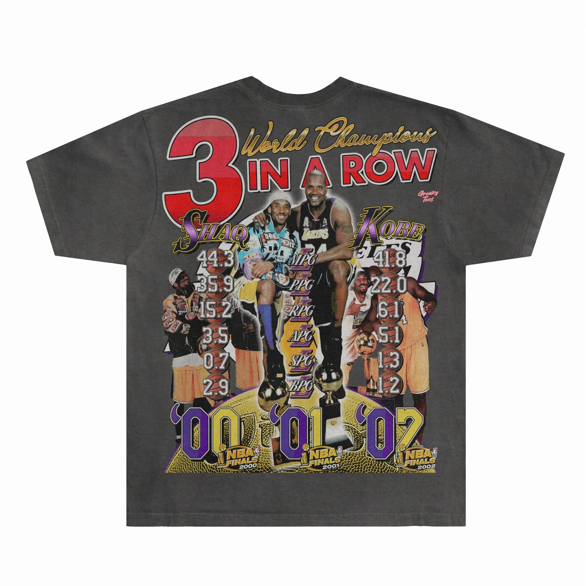 Shaq & Kobe '00-02 Classic Tee Style002 Hoodie, Sweatshirt | CiraTrend.com (Image 2)