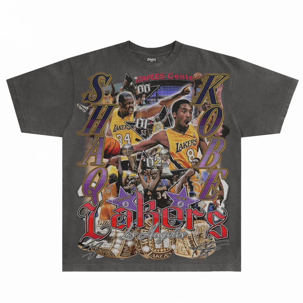 Shaq & Kobe '00-02 Classic Tee Style002 Hoodie, Sweatshirt | CiraTrend.com (Image 1)