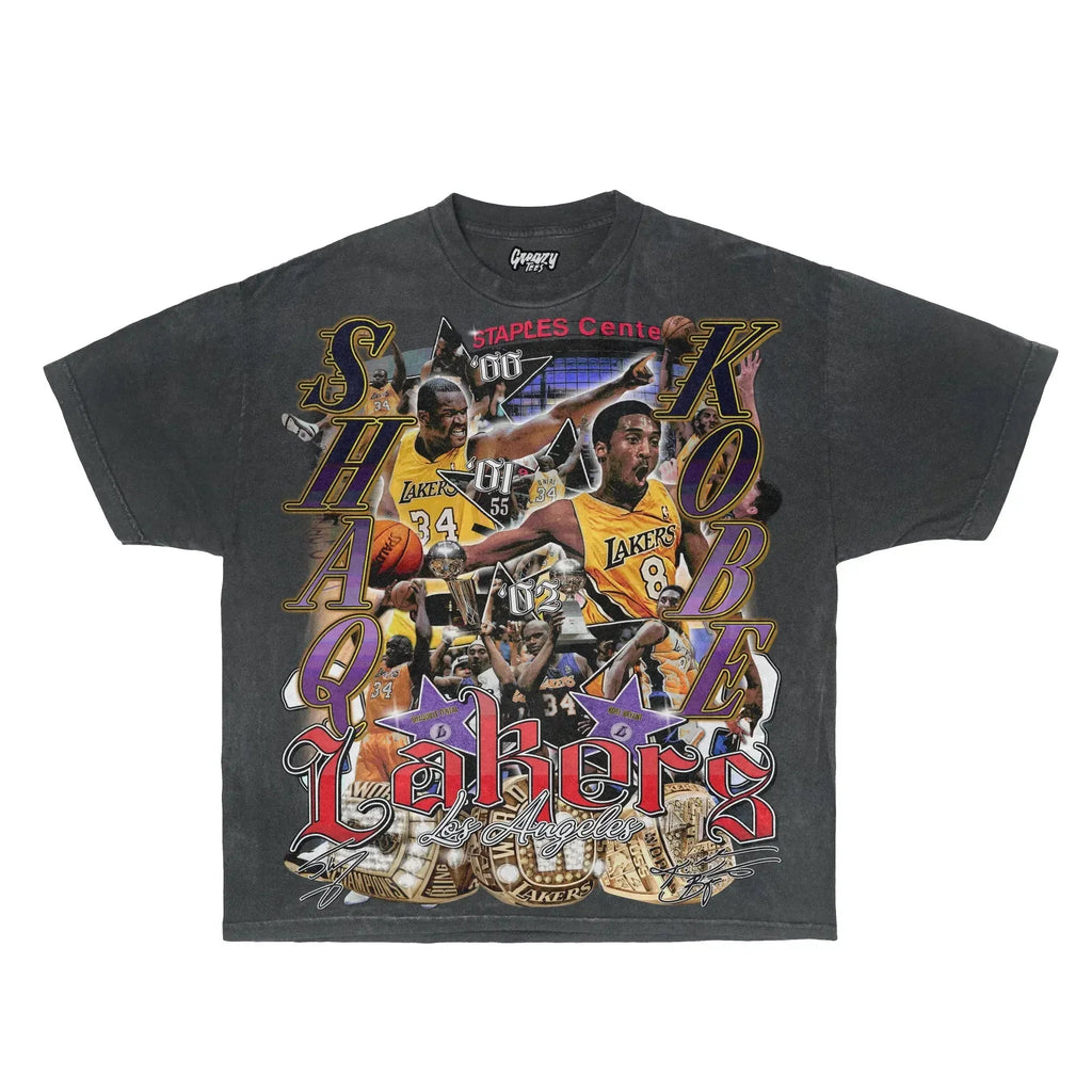 Shaq & Kobe '00-02 Tee Hoodie, Sweatshirt | CiraTrend.com (Image 5)