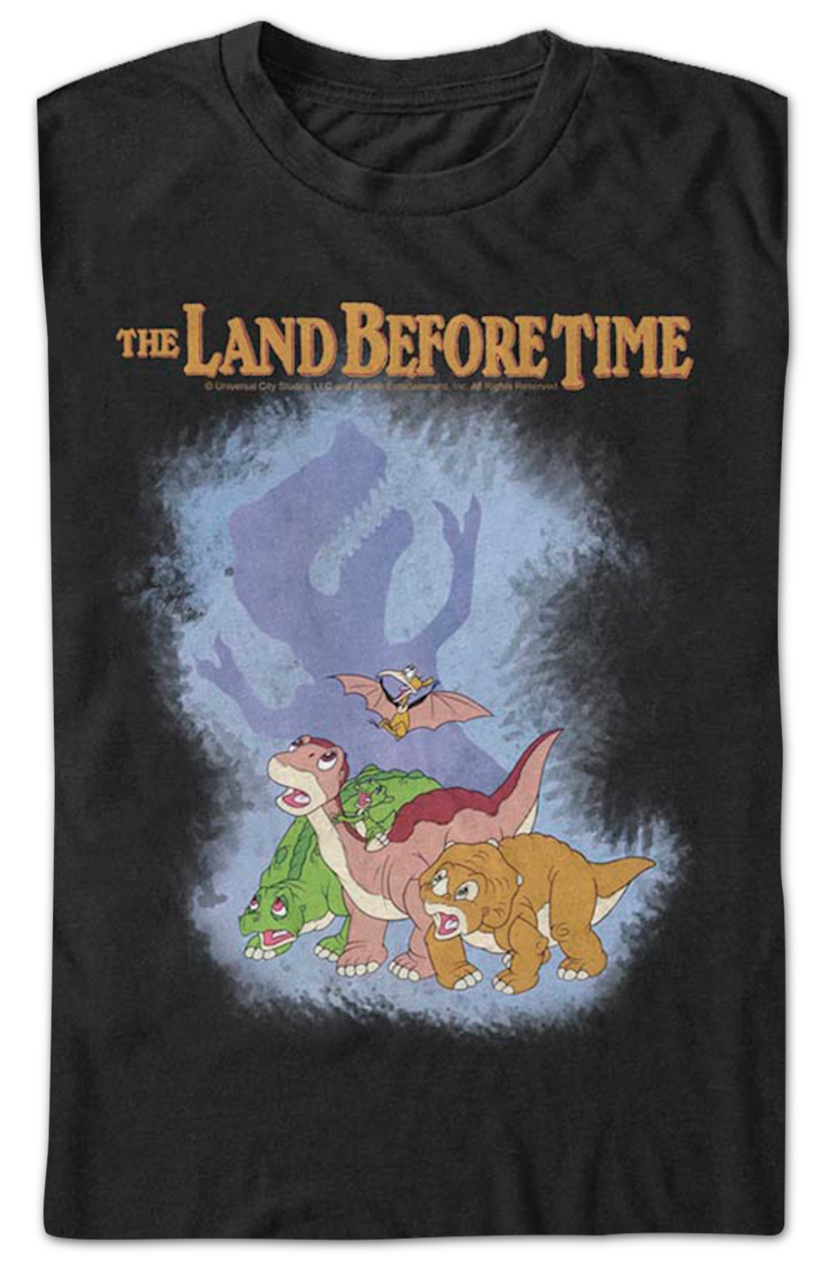 Sharptooth Shadow Land Before Time T-Shirt Hoodie, Sweatshirt | CiraTrend.com (Image 2)