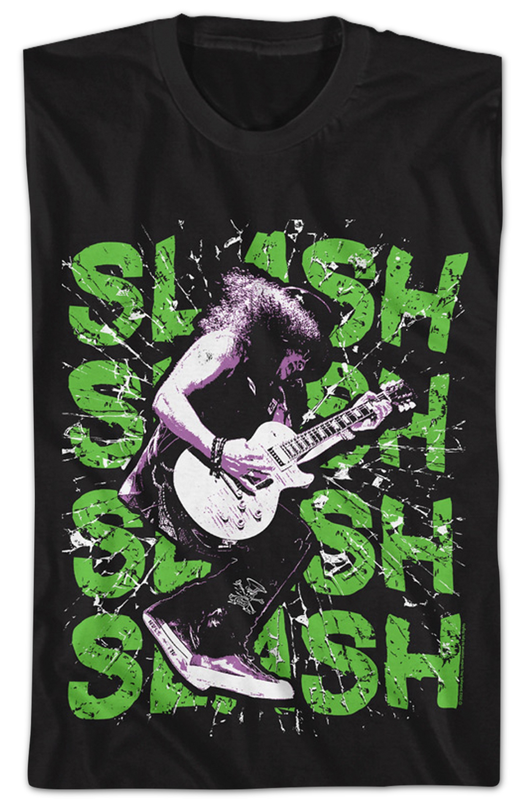 Shattered Glass Slash T-Shirt Hoodie, Sweatshirt | CiraTrend.com (Image 2)